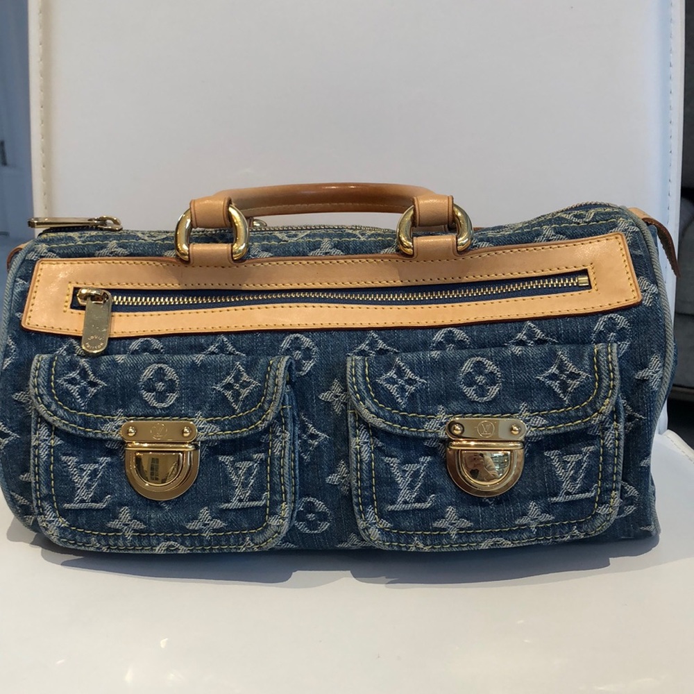 Louis Vuitton Speedy Denim bag